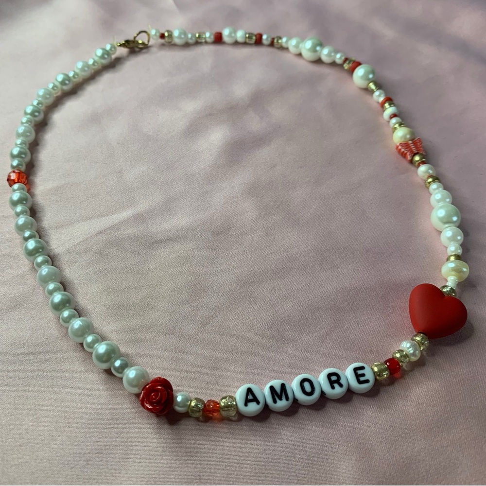 5/$20 (ENTIRE SHOP CLEARANCE) Valentines amore 💌 woman’s necklace handmade